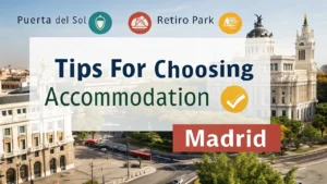 5 tips for choosing accommodation in Madrid